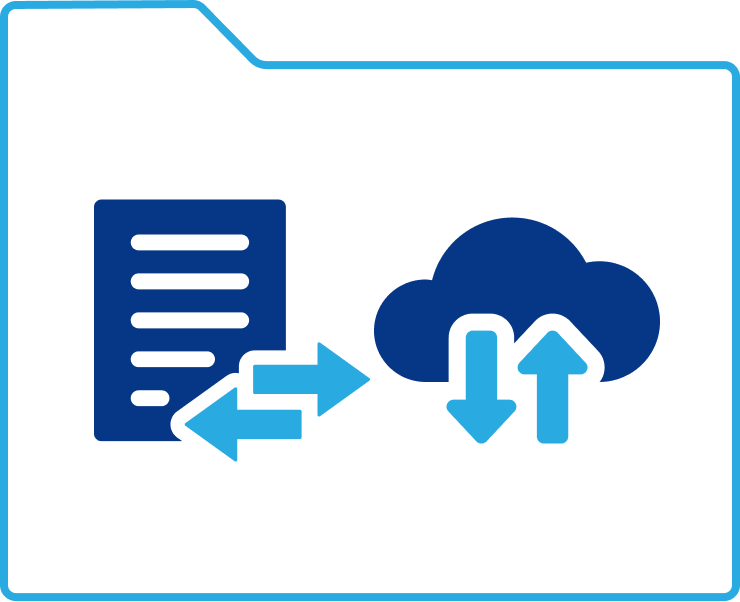 取引先との安全なデータ受け渡しに